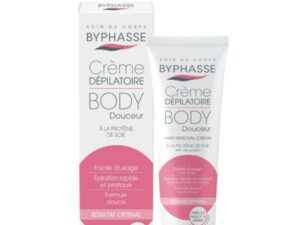 Crème dépilatoire aux extraits de soie Byphasse