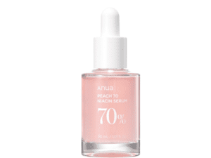 Anua – Sérum niacinamide 5% + extrait de pêche 70%